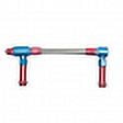 thumbnail image 2 of Russell Performance -8 AN to -8 AN ProFlex Holley 4500 Dual Inlet Carb Kit (Red/Blue), 2 of 4
