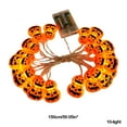 thumbnail image 3 of RnemiTe-amo Halloween Pumpkinkin String Lights Outdoor,Battery Operated Ghost String Lights, Cute Halloween Lights Indoor for Outdoor Party Porch Fireplace Halloween Decorations, 3 of 6