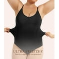 thumbnail image 3 of MANIFIQUE 2 Packs Plus Size Shapewear Bodysuit for Women Tummy Control Body Shaper Snatched Waist Body Suit, 3 of 6