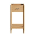 thumbnail image 4 of Zaire 18" Bathroom Vanity Cabinet (Sink Basin Not Included) in Natural, 4 of 9