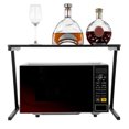 thumbnail image 4 of Support de Rangement pour Four à Micro-Ondes, Grand Support de Four à Micro-Ondes Support de Four à Micro-Ondes Design Carré avec Joint Élégant pour Cuisine pour Rangement de Cuisine, 4 of 8