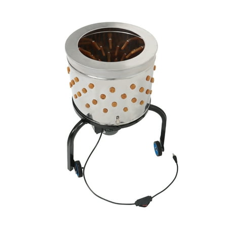 SEBLAFF Stainless Steel 280RPM 120V Chicken Bird Poultry Plucker De-Feather Machine