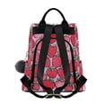 thumbnail image 2 of FORMRS Women's Travel Backpack Purse Anti-Theft Hidden Pockets Casual Shoulder Bag, Sweet Strawberry, 2 of 7