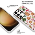 thumbnail image 3 of 2 Packs Christmas Transparent Print Phone Case for Samsung Galaxy A52 5G 6.5", Aesthetics Pattern Design Soft Silicone Xmas Cases, Shockproof Bumper Protector Camera Girls Women Cover, Tree A, 3 of 5