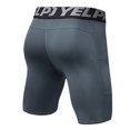 thumbnail image 3 of Fewfanhot Mens Shapewear Shorts Elastic Tight Fitting Underwear with Pockets, Shaping Boxer Briefs Sports & Fitness Wear, 3 of 5