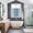 Grey, grey blue, variant on Blue Grey Ombre Kitchen Curtains Window Panels, Farmhouse Gradient Minimalist Insulated Window Treatment Curtain, Grommet Curtains for Bedroom/Living Room/Bathroom, 2 Piece 52"Wx63"L