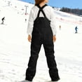 thumbnail image 5 of Womens Waterproof Snow Bibs Insulated Bib Overalls Ski Pants Snow Suits Winter Windproof Snow Bibs with Pocket, 5 of 6