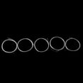 thumbnail image 2 of 5 Pcs 9FT Fly Fishing Tapered Leader Fly Taper Line Leader Fishing Line with Loop, 2 of 9