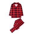 thumbnail image 2 of ITFABS Pyjamas de Noël Parent-Enfant, Chemise, Pantalon, Robe, Combinaison, Bavoir pour Chien, 2 of 9