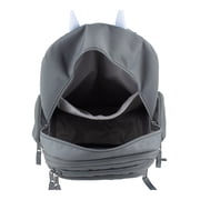 Eastsport Unisex Allegiance Expandable Recycled Backpack, Ash Grey