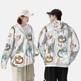 thumbnail image 4 of KLL Veste à Capuche Extérieure Protection Solaire UPF 50+ pour Hommes et Femmes, Manches Longues, Pêche, Randonnée, Performance, TG, 4 of 7