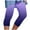 Purple 1, variant on FAIWAD Capri Leggings for Women High Waisted Gradient Yoga Short Pants Soft Comfy Workout Cropped Pants
