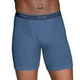 thumbnail image 2 of Fruit of the Loom Mens Boxer Briefs 12 Pack Random Underwear Cotton with Fly, Tag Free Medium, 2 of 7