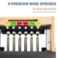thumbnail image 6 of Lilypelle Pilates Reformer Machine Equipment with Spring for Home Workout,Foldable Reformer Pilates for Beginner ,300lbs load-bearing, 6 of 8