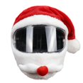 thumbnail image 2 of Funda de felpa navideña para casco de moto HTLNUZD, divertida, 2 of 7