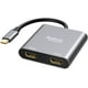thumbnail image 2 of Adaptador USB C a HDMI dual 4K @60hz, Convertidor de tipo C a HDMI par, 2 of 2