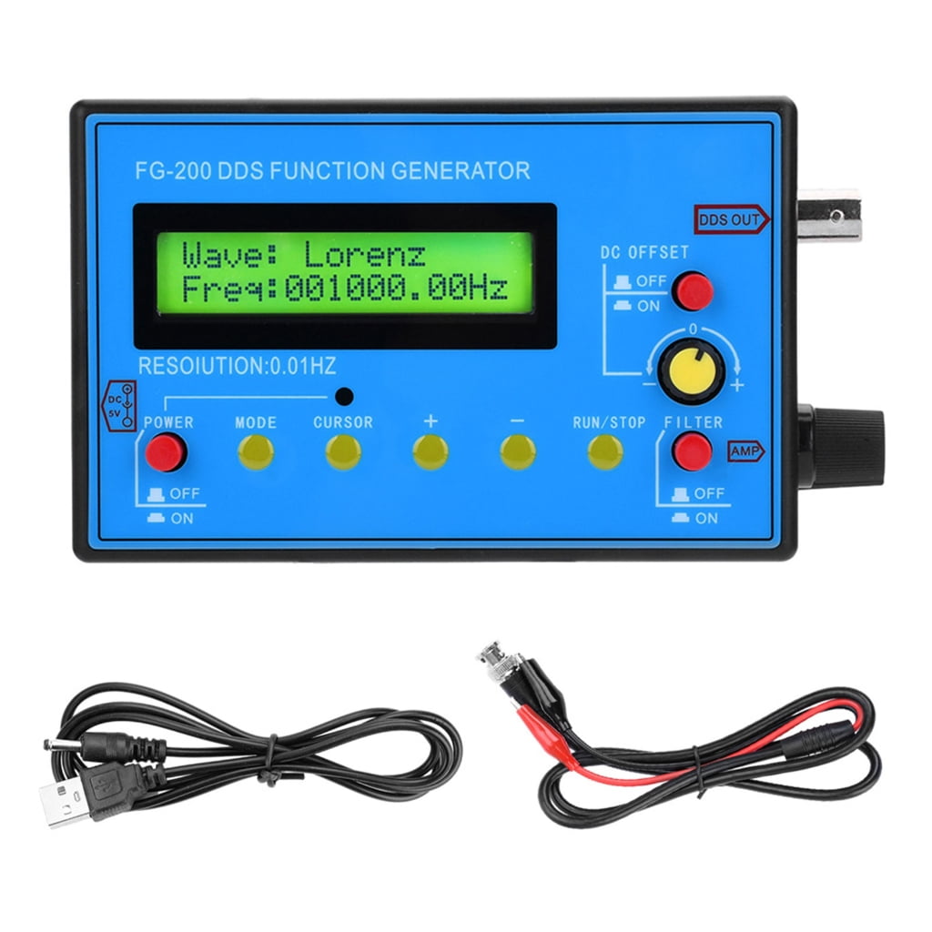 0.01Hz-500kHz DDS Signal Generator with Schumann Resonator Frequency Generator for Oscilloscope Calibration Audios Test