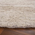 thumbnail image 3 of SAFAVIEH Ebony Makayla Distressed Area Rug, Brown/Ivory, 6' x 6' Round, 3 of 7