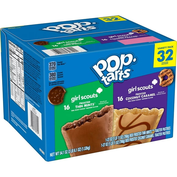 Pop Tarts Girl Scouts Variety Pack, 32 ct.