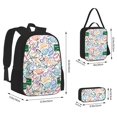 thumbnail image 2 of Balery Back To School Mochila Escolar 3 en 1 para Niños - Mochila Resistente con Lonchera Térmica y Estuche - Mochila Escolar para Niños y Niñas, 2 of 7