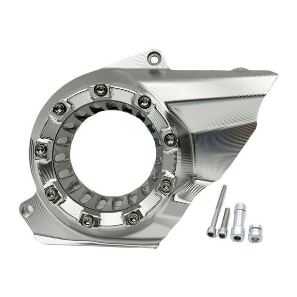 Cubierta de entrada de aire para motocicleta, suministros de accesorios de tapa de motor, protector de caja de transmisión profesional para GTS 300 Plata