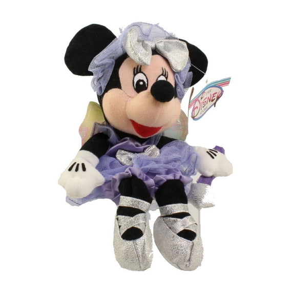 Disney Store Bean Bag Plush Toy - SUGAR PLUM MINNIE Mouse