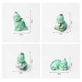 thumbnail image 2 of unbranded 6Pcs Miniature Dinosaur Figurines Tiny Animals Resin Animals Micro Landscape Dinosaurs, 2 of 8