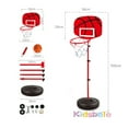 thumbnail image 5 of Basketball Hoop 63-150CM Toddler Adjustable Stand Rack Toys For Kids Baby Outdoor Indoor Ball Sport Basket Holder Hoop Game, 5 of 7