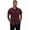 Darck Red, variant on Mens Short Sleeve Dress Shirts Business Casual Outings Wrinkle Free Textured Relaxed Fit Button Up Shirts
