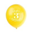 thumbnail image 3 of Unique Industries Latex 16" Multi-color Graphic Prints Happy 3rd Birthday Balloons, 8 Count, 3 of 4