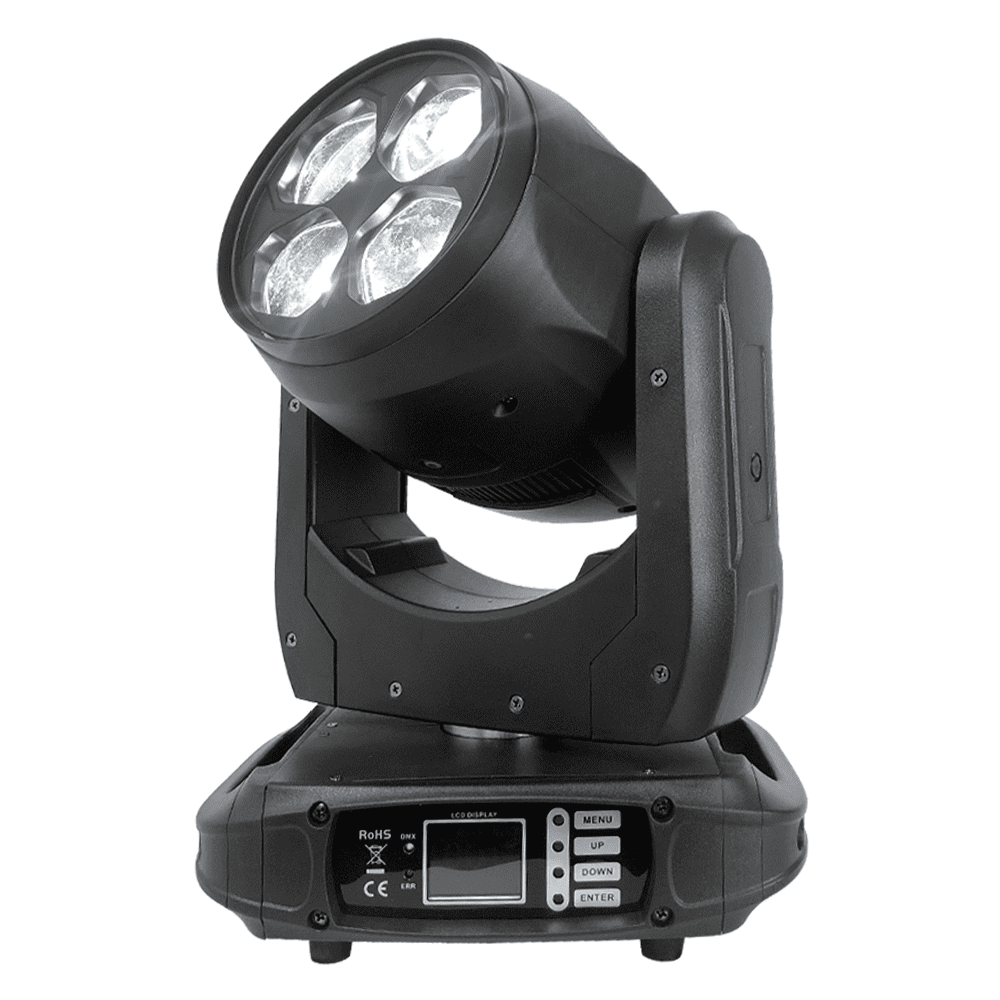 4-Eye 40w Led Zoom Moving Head Stage Light Beam Wash Strobe
