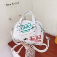 thumbnail image 2 of Bolso de hombro con estampado de moda, bolso de mano con conocimiento de embarque, bolso cruzado tipo concha para mujer, bolsa femenina, venta caliente, envío gratuito, 2 of 5