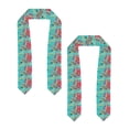 thumbnail image 2 of Fotbe Cartoon Map Of Europe Printed Class of 2024 Graduation Stole, 2 of 7