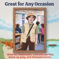 thumbnail image 6 of Dress Up America 495 - L Large Fisherman Costume, 6 of 6