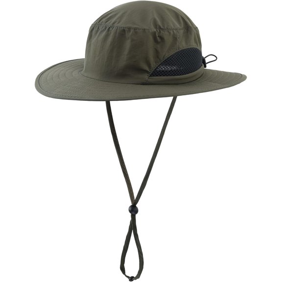 CoCoMangos Kids Sun Protection Hat Quick Dry Adjustable Wide Brim Bucket Hat for Boys Girls Summer Fishing Hiking