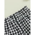 thumbnail image 6 of Nygoyerh Baby Girls Bloomers Shorts Plaid Print Elastic Waist Ruffled Detail Short Pants Infant Clothing 3M 6M 9M 12M 18M 24M, 6 of 7
