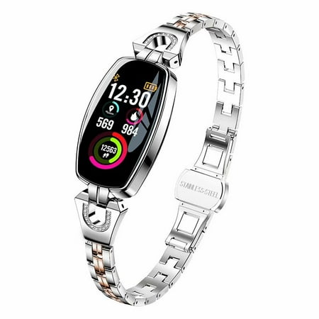 VicTsing Lover's Gift Birthday Gift Luxury Women Bracelet Smart Watch Fitness Wristband Waterproof IP67 with Heart Rate Blood Pressure Monitor Pedometer Sleep Sport Activity Tracker (Best Step Tracker Bracelet)