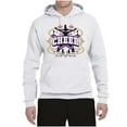 thumbnail image 2 of Wild Bobby Cheerleading All Stars Girl Sports Unisex Graphic Hoodie Sweatshirt, White, X-Large, 2 of 5