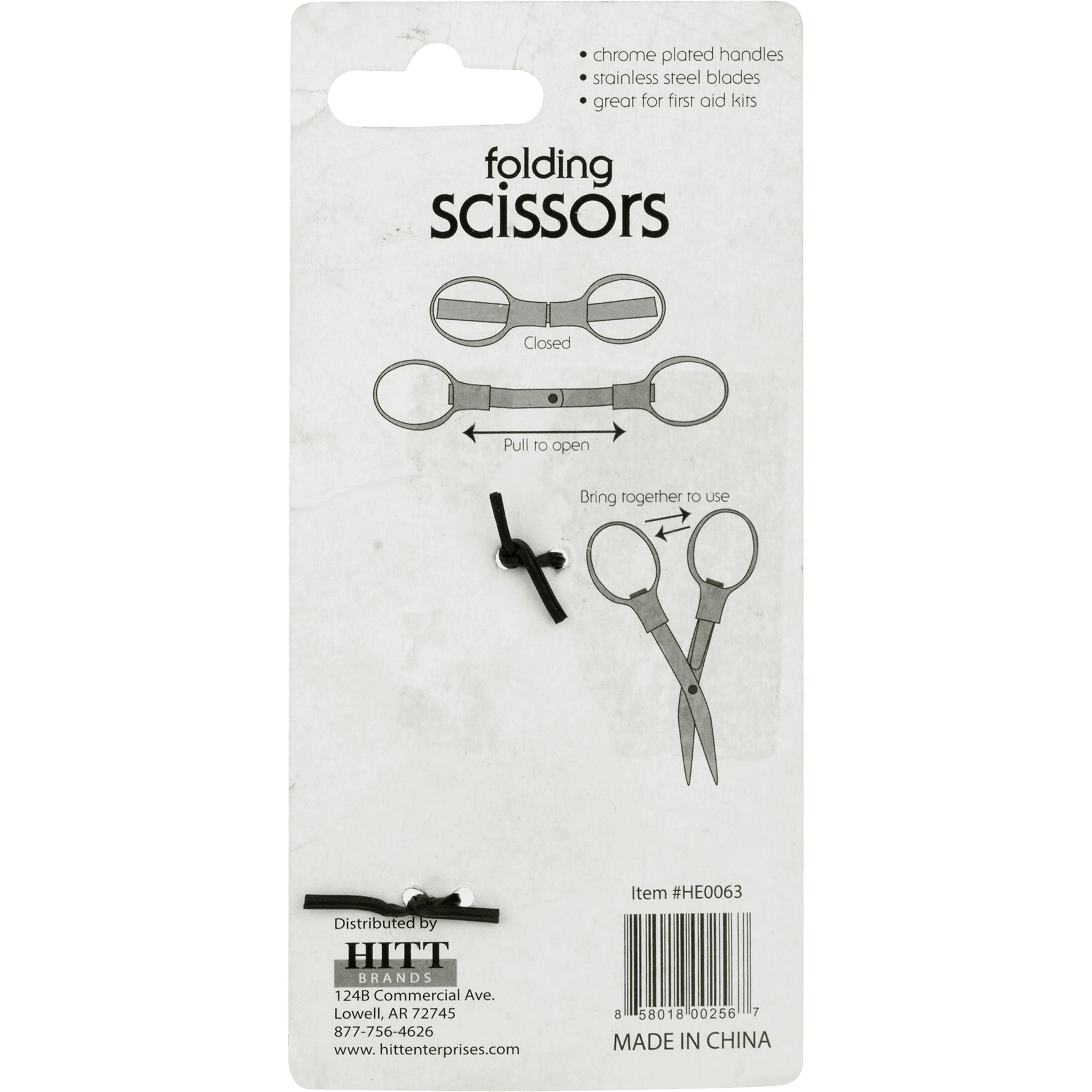Hitt Brands Folding Scissors
