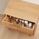thumbnail image 4 of Yeshouse Cómoda de 3 cajones para dormitorio, de madera de 70 cm, con tirador de metal dorado, organizador de gran capacidad para recibidor y recibidor, fácil de montar, 4 of 8