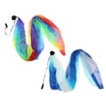 thumbnail image 1 of 2 Piezas De Flowy Silk Veil Poi Throw Balls Para Accesorios De Disfraces De Danza Del Vientre, 1 of 9