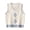 White-18, variant on Ultrave Boys Uniform Cable Knit Vest V Neck Sleeveless Sweater Waistcoat for School Layering Trendy Clothes 18M-9Y