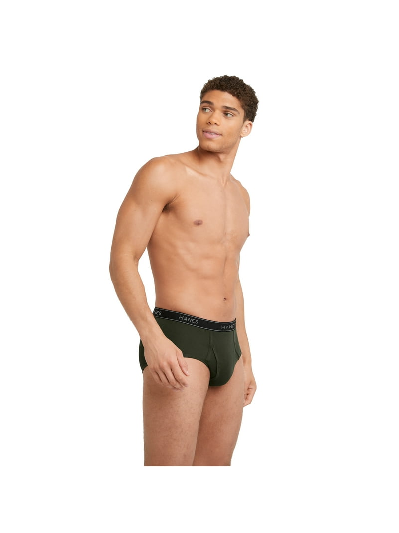 neighborhood Hanesボディ made in USA L Hanes Men's Mid-Rise Brief Underwear Pack , Comfort Flex, 6