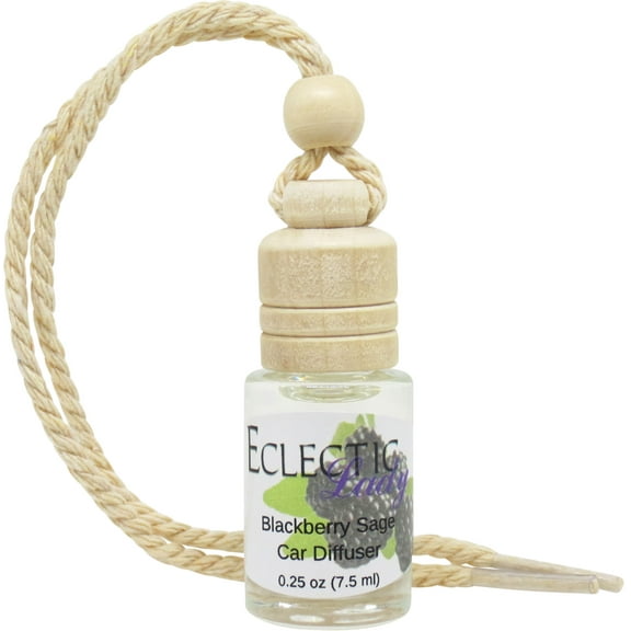 Blackberry Sage Scented Car Diffuser by Eclectic Lady, 7.5 ml, Air Freshener, Premium Fragrance