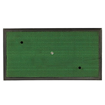 1' x 2' Hitting/Practice, Chipping and Driving Golf Grass Mat, Thick surface allows you to practice your drives, iron shots, and short game from the.., By ProActive Sports from (Best Way To Practice Driving)