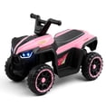 thumbnail image 1 of Carrito Electrico Montable para Niños de Manejo Directo Cuatrimoto con Luces LED Pedal de Aceleración, Asiento Ergonómico Rosa, 1 of 7