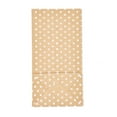 thumbnail image 2 of 100pcs Eco-Friendly Polka Dot Pattern Kraft Paper Bags Gift Bags Shopping Bags Rectangle Bisque 18x9x6cm, 2 of 2