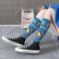 thumbnail image 3 of Lsque Sailboat With Sailing Printed Crew Socks Men's Women's LightWeight Thin Casual Calf Socks ,Knee High Socks,Cotton Socks, 3 of 9