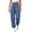 Blue, variant on Sweatpants for Women Joggers Elastic High Waisted Casual Loose Athletic Cinch Bottom Pants Activewear(Large,Khaki)