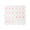 Pink-1, variant on Scalloped Edge Solo American Mahjong Practice Board, Portable Tile Arrangement Training Tray, White Wave Design Mahjong Learning Organizer for Beginner Independent Practice Home Game Room Use